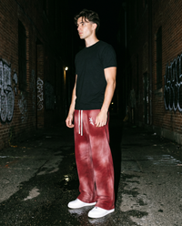The Crimson | Acid-Wash Sweatpants — Men's