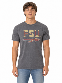 Florida State Seminoles Men's | Grey "FSU Spear" Tee