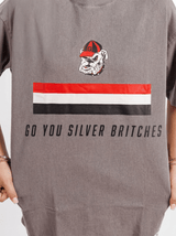UGA Bulldogs Men’s | “Silver Britches” Tee - Arena GraffitiArena Graffiti