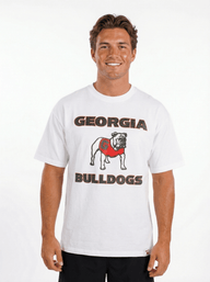 UGA Bulldogs Men’s | “Standing Dawg Heavyweight” Tee - Arena GraffitiArena Graffiti