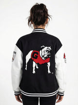 UGA Bulldogs Women's | “Iron Varsity” Letterman Jacket - Arena GraffitiArena Graffiti